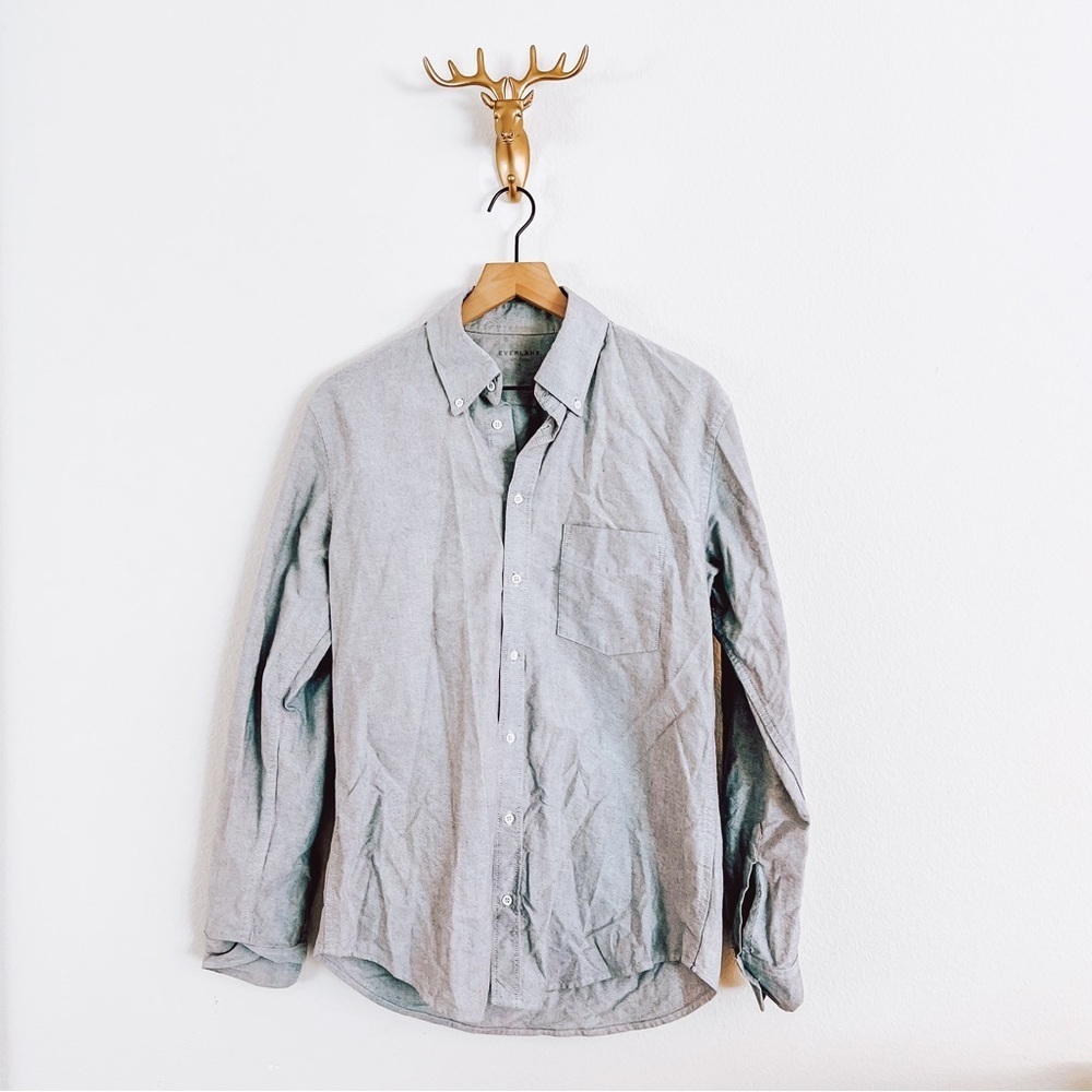 Everlane Gray Dress Shirt
